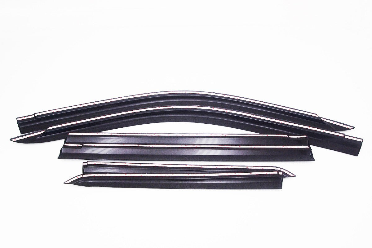 Auto Clover Wind Deflectors Set for Toyota Land Cruiser 200 2008 - 2022 (6 pcs)