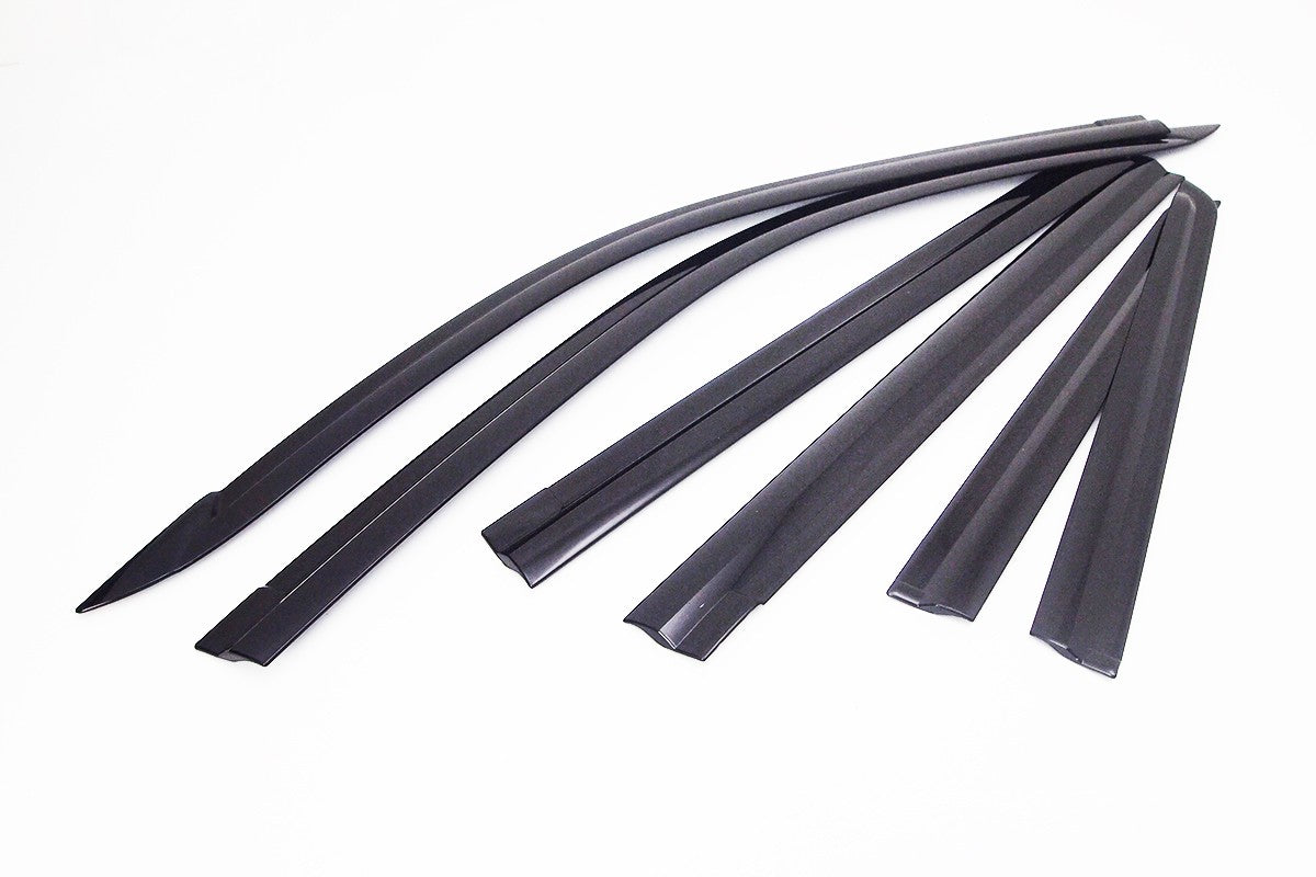 Auto Clover Wind Deflectors Set for Toyota Land Cruiser 200 2008 - 2022 (6 pcs)