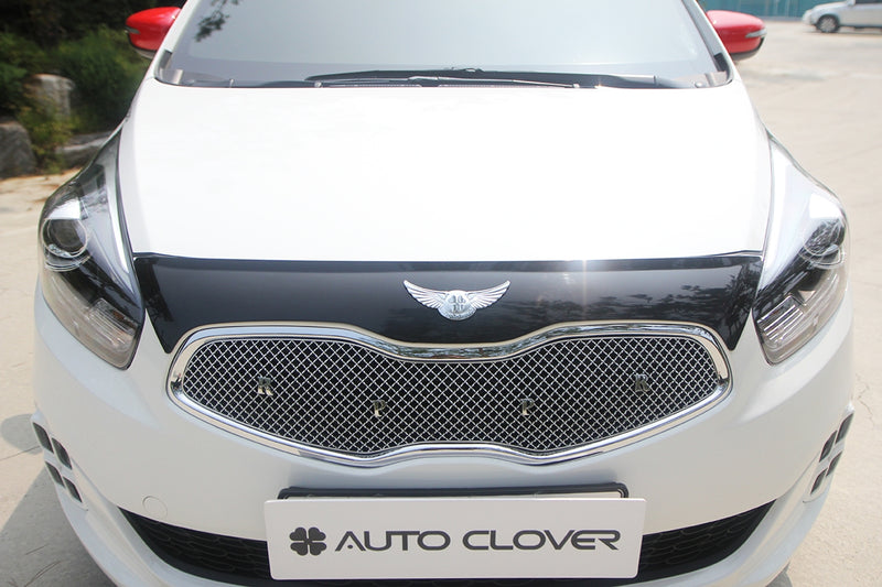 Auto Clover Bonnet Guard Protector Set for Kia Carens 2013+