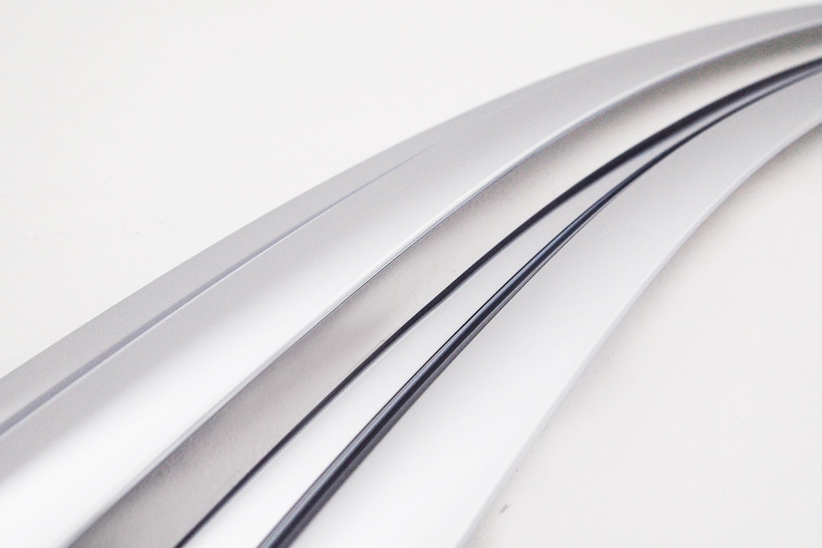 Auto Clover Chrome Wind Deflectors Set for Vauxhall Viva (4 pieces)
