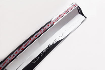 Auto Clover Chrome Wind Deflectors Set for Opel Karl (4 pieces)