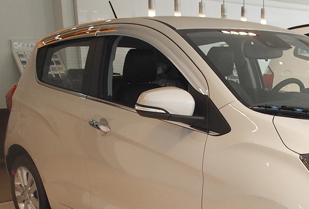 Auto Clover Chrome Wind Deflectors Set for Vauxhall Viva (4 pieces)