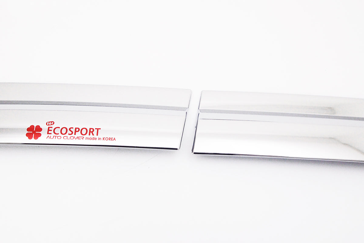 Auto Clover Chrome Wind Deflectors Set for Ford Ecosport  (4 pieces)