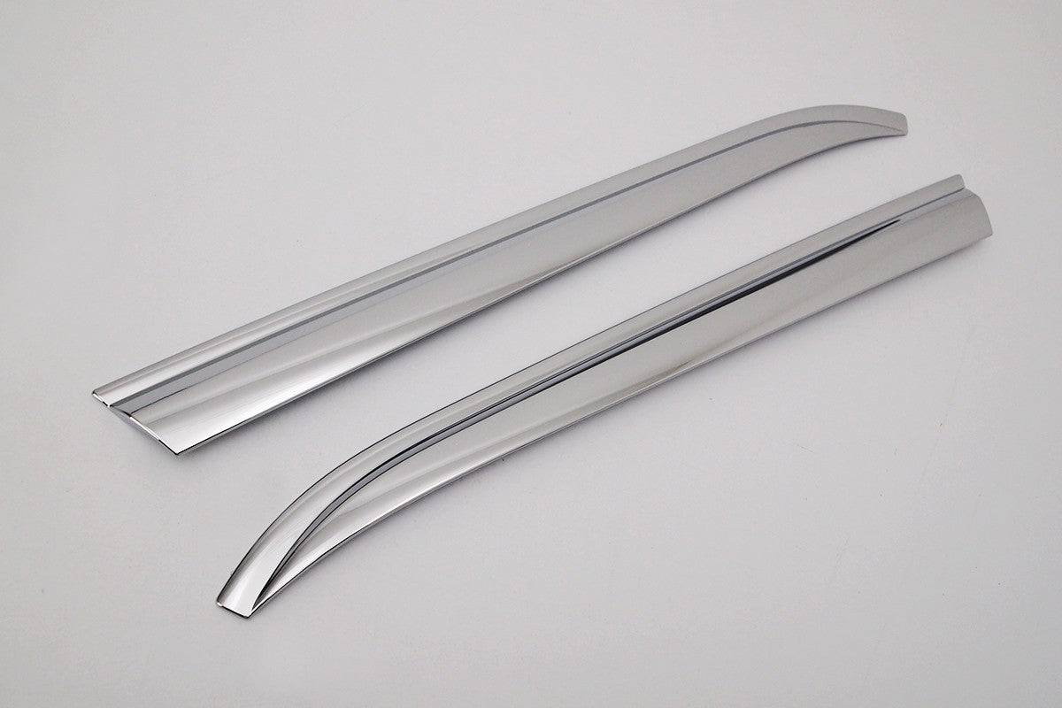 Auto Clover Chrome Wind Deflectors Set for Jeep Grand Cherokee 2011 - 2020 6 pcs