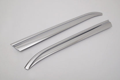 Auto Clover Chrome Wind Deflectors Set for Jeep Grand Cherokee 2011 - 2020 6 pcs