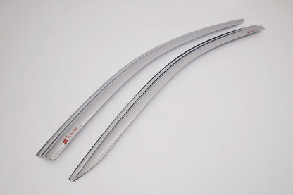 Auto Clover Chrome Wind Deflectors Set for Hyundai i30 2017+ (4 pieces)