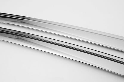 Auto Clover Chrome Wind Deflectors Set for Jeep Renegade 2014+ (4 pieces)