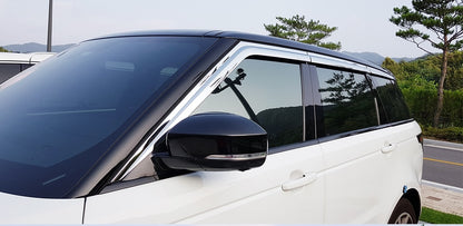 Auto Clover Chrome Wind Deflectors for Land Rover Range Rover Sport 2013 - 2022