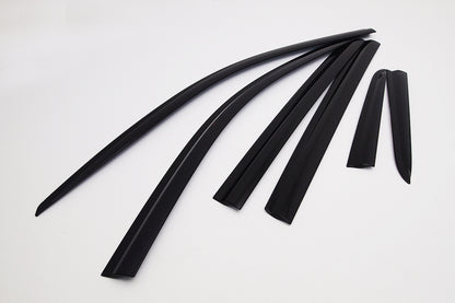 Auto Clover Wind Deflectors Set for Jeep Compass 2006 - 2017 (6 pieces)