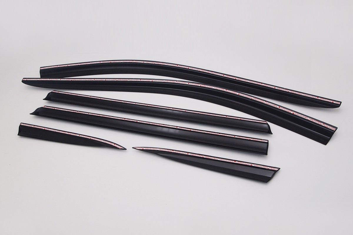 Auto Clover Wind Deflectors Set for Renault Koleos 2016+ (6 pieces)