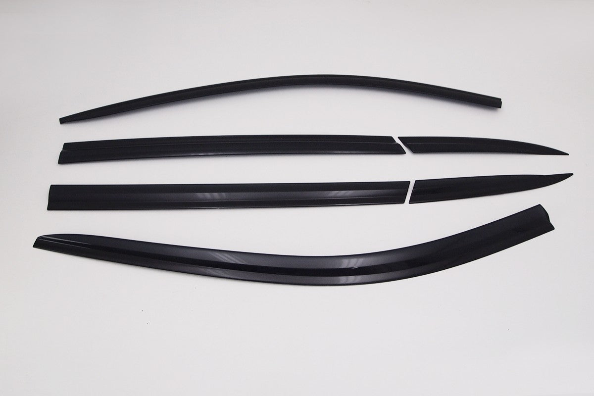 Auto Clover Wind Deflectors Set for Renault Koleos 2016+ (6 pieces)
