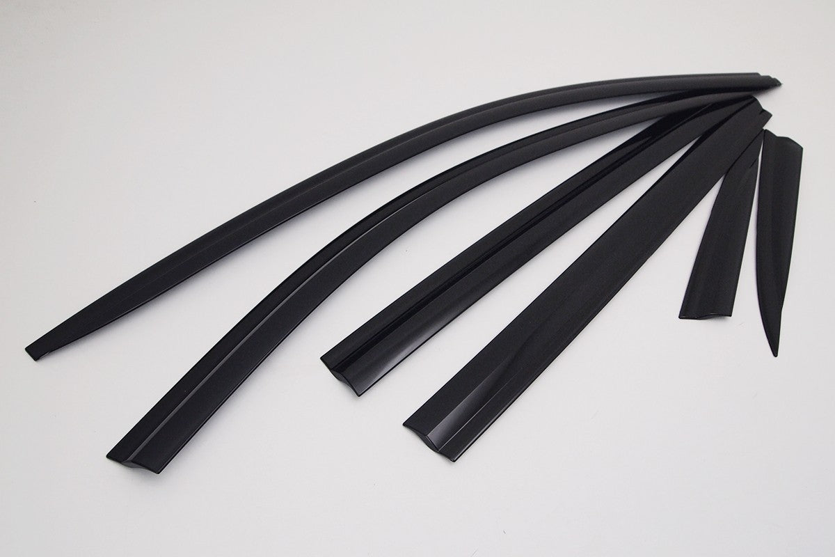 Auto Clover Wind Deflectors Set for Renault Koleos 2016+ (6 pieces)