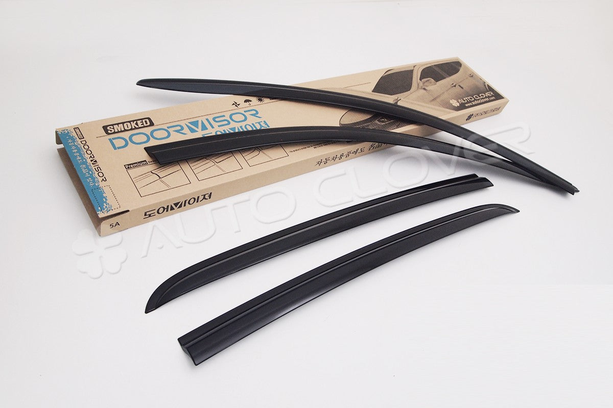 Auto Clover Wind Deflectors Set for Hyundai i20 2008 - 2014  (4 pieces)