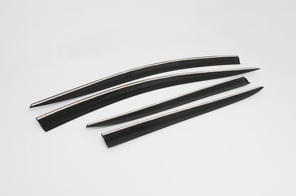 Auto Clover Wind Deflectors Set for Isuzu D-MAX 2012 - 2020 (4 pieces)