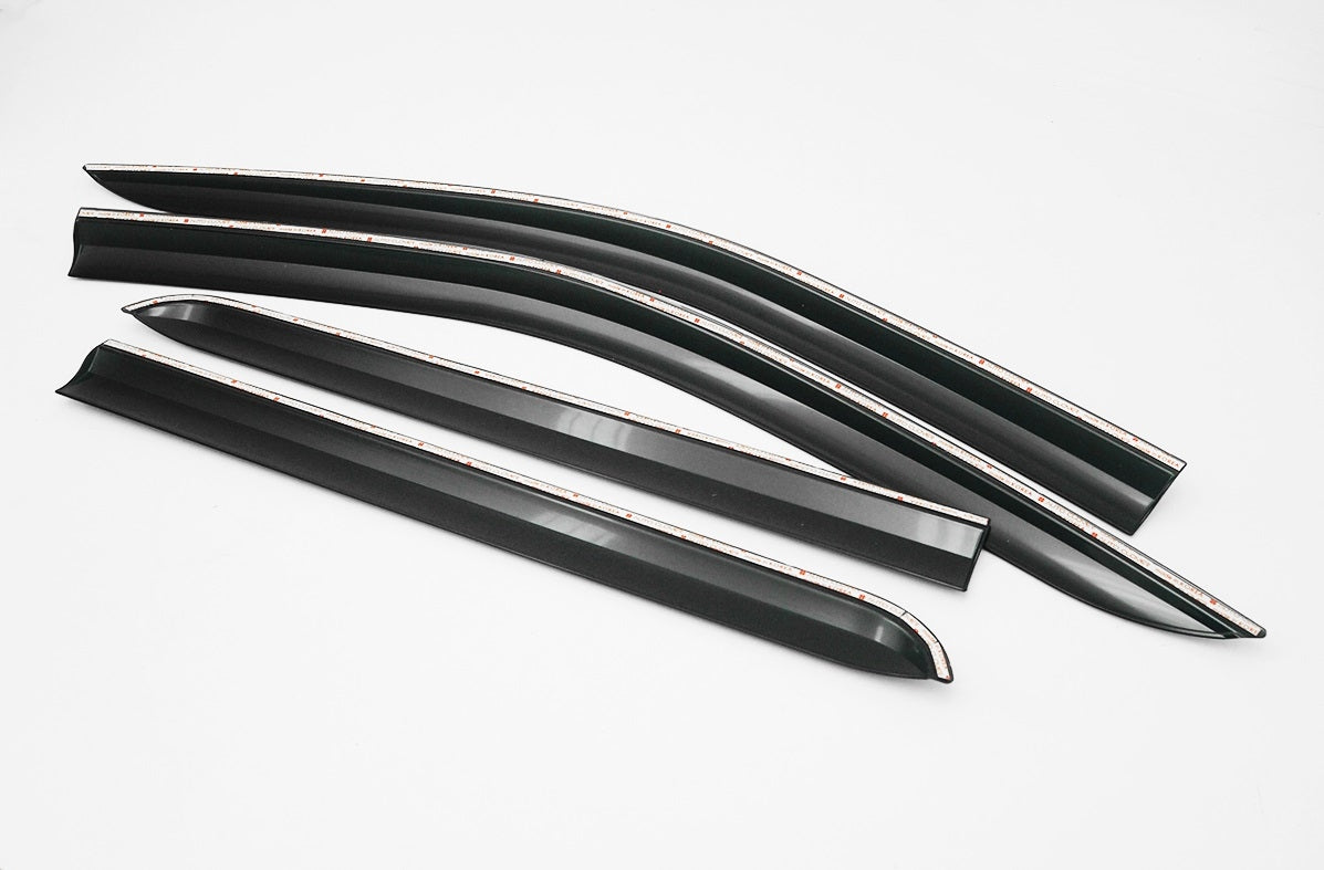 Auto Clover Wind Deflectors Set for Renault Alaskan Double Cab (4 pieces)