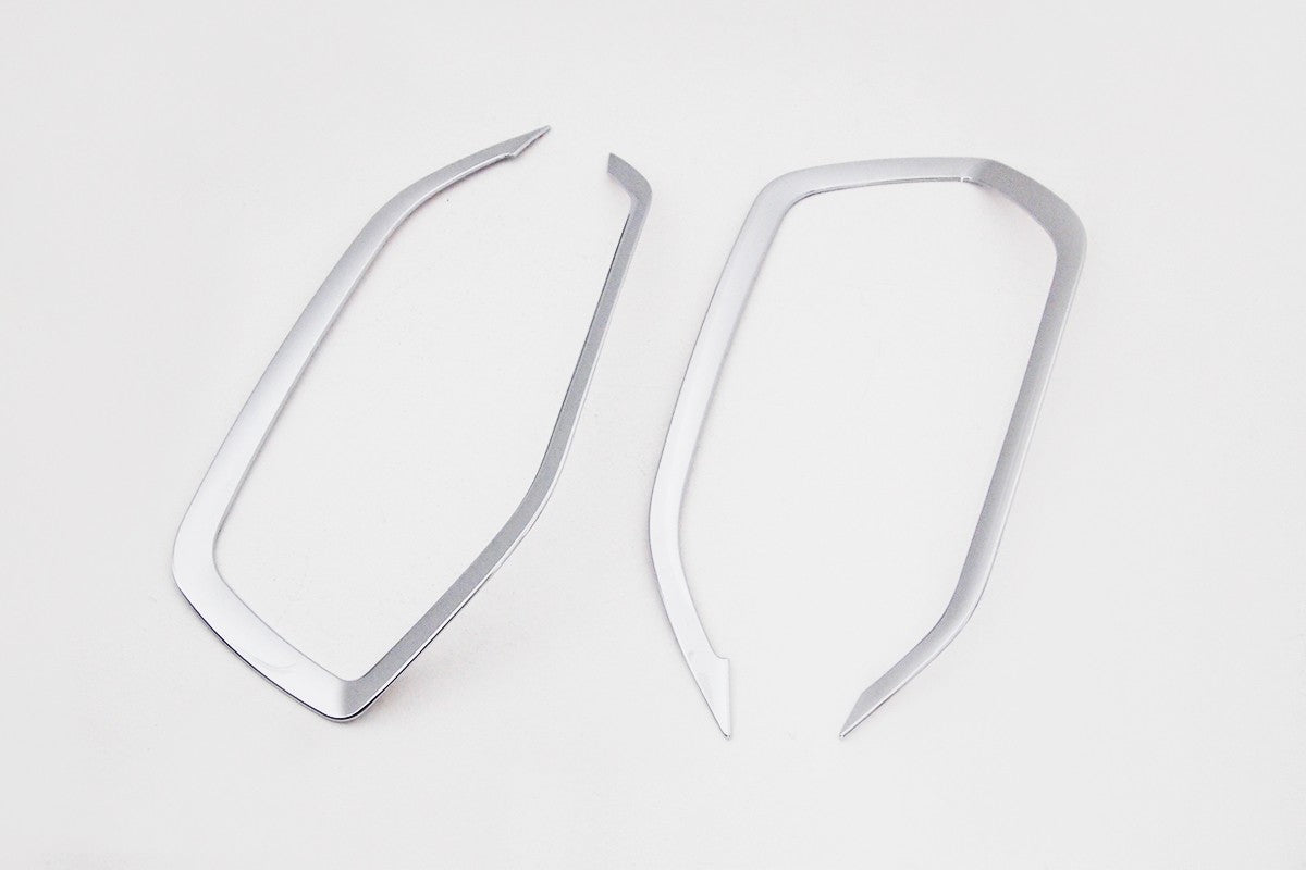 Auto Clover Chrome Front and Rear Fog Light Trim for Hyundai Tucson 2015 - 2018