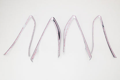 Auto Clover Chrome Tail Light Trim Set for Hyundai Tucson 2015 - 2018