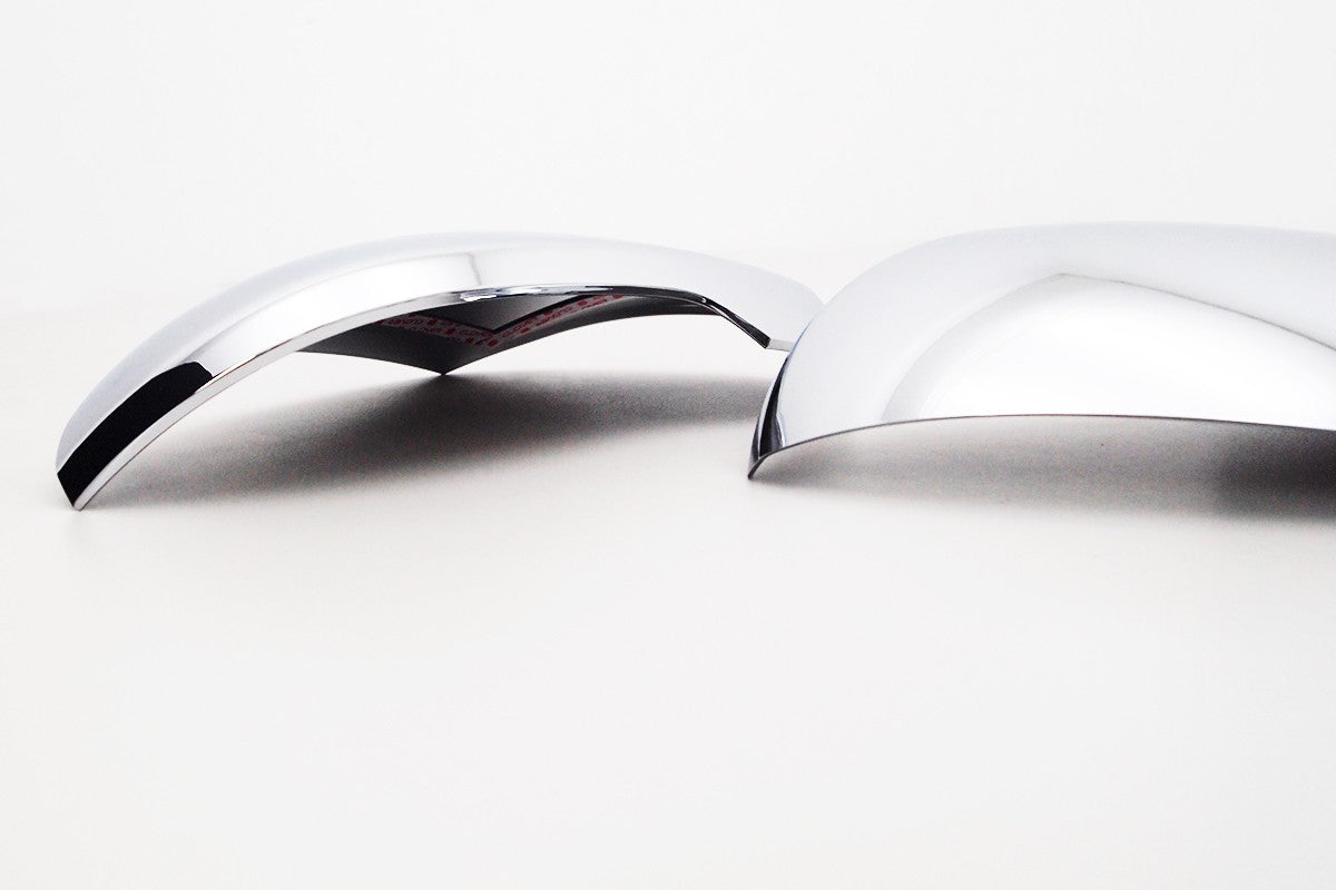 Auto Clover Chrome Wing Mirror Trim Set for Hyundai Tucson 2015 - 2020