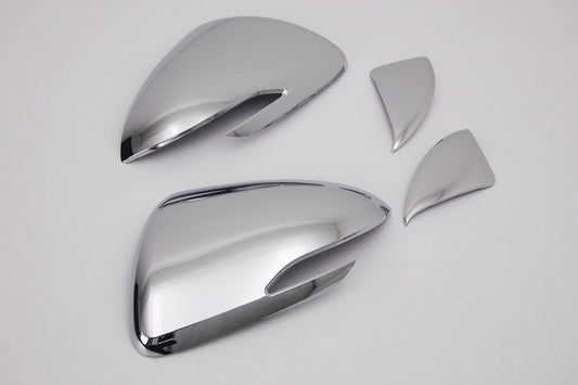 Auto Clover Chrome Wing Mirror Trim Set for Hyundai i30 2017+ LED TYPE