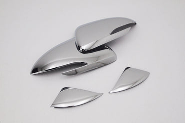 Auto Clover Chrome Wing Mirror Trim Set for Hyundai i30 2017+ LED TYPE