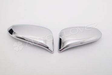 Auto Clover Chrome Wing Mirror Trim Set for Toyota Rav 4 2013 - 2018