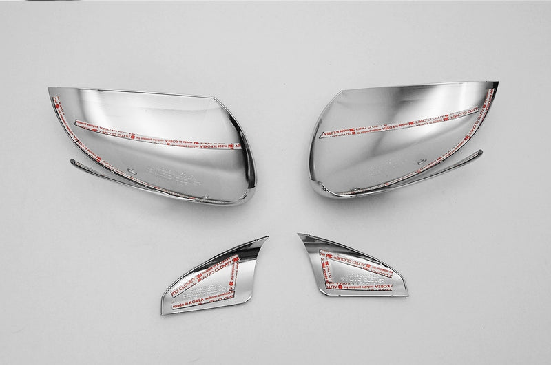 Auto Clover Chrome Wing Mirror Cover Trim Set for Kia Sportage 2016 - 2021