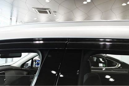 Auto Clover Wind Deflectors Set for Hyundai Santa Fe 2019 - 2023 (6 pieces)
