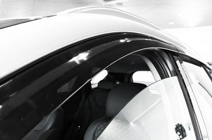 Auto Clover Wind Deflectors Set for Hyundai Santa Fe 2019 - 2023 (6 pieces)