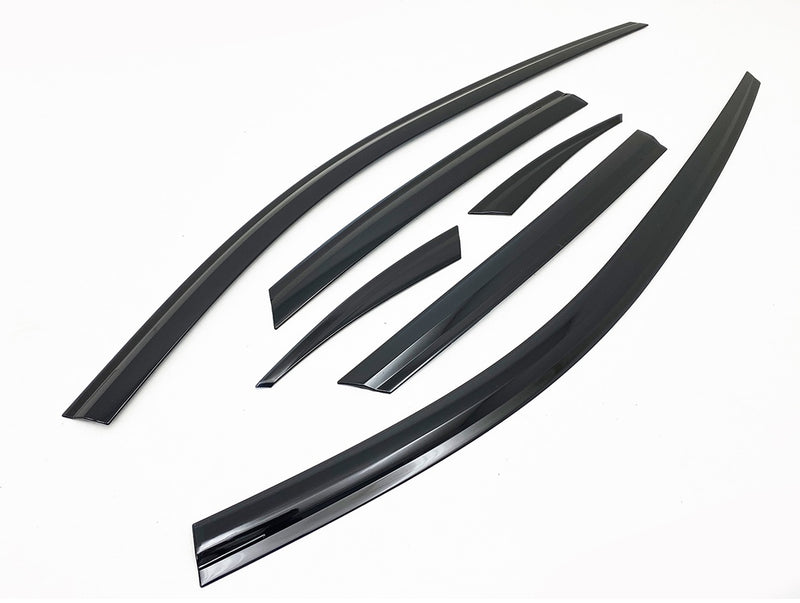 Auto Clover Wind Deflectors Set for Renault Captur 2020+ (6 pieces)