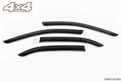 Auto Clover Wind Deflectors Set for Kia Sorento 2003 - 2009 (4 pieces)