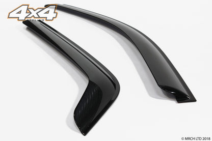 Auto Clover Wind Deflectors Set for Kia Sportage 2005 - 2010 (4 pieces)