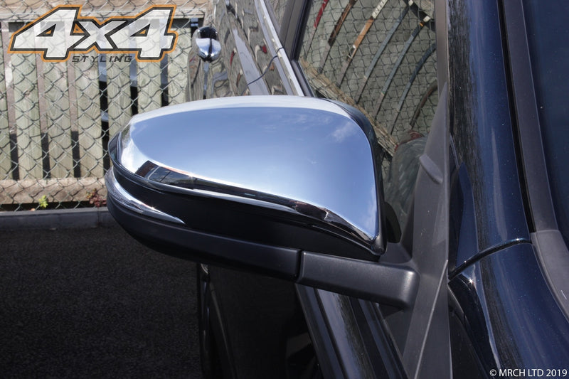 Auto Clover Chrome Wing Mirror Trim Set for Toyota Rav 4 2013 - 2018