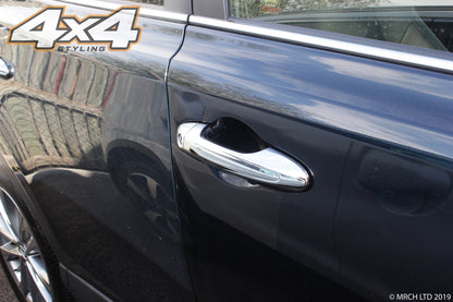 Auto Clover Chrome Exterior Door Handle Covers Trim for Toyota Rav 4 2013 - 2018