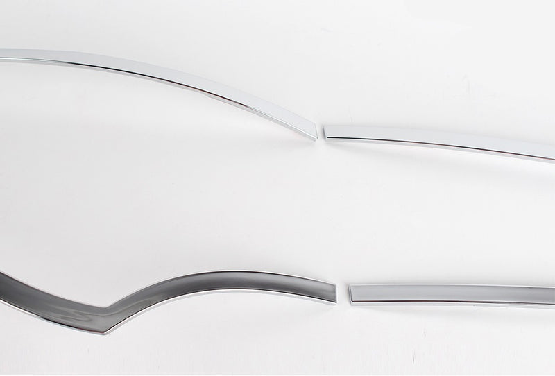 Auto Clover Chrome Tail Light Surround Trim Set for Hyundai Santa Fe 2013 - 2018