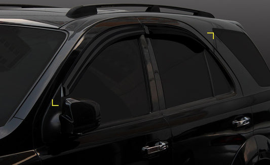 Auto Clover Wind Deflectors Set for Kia Sorento 2003 - 2009 (4 pieces)